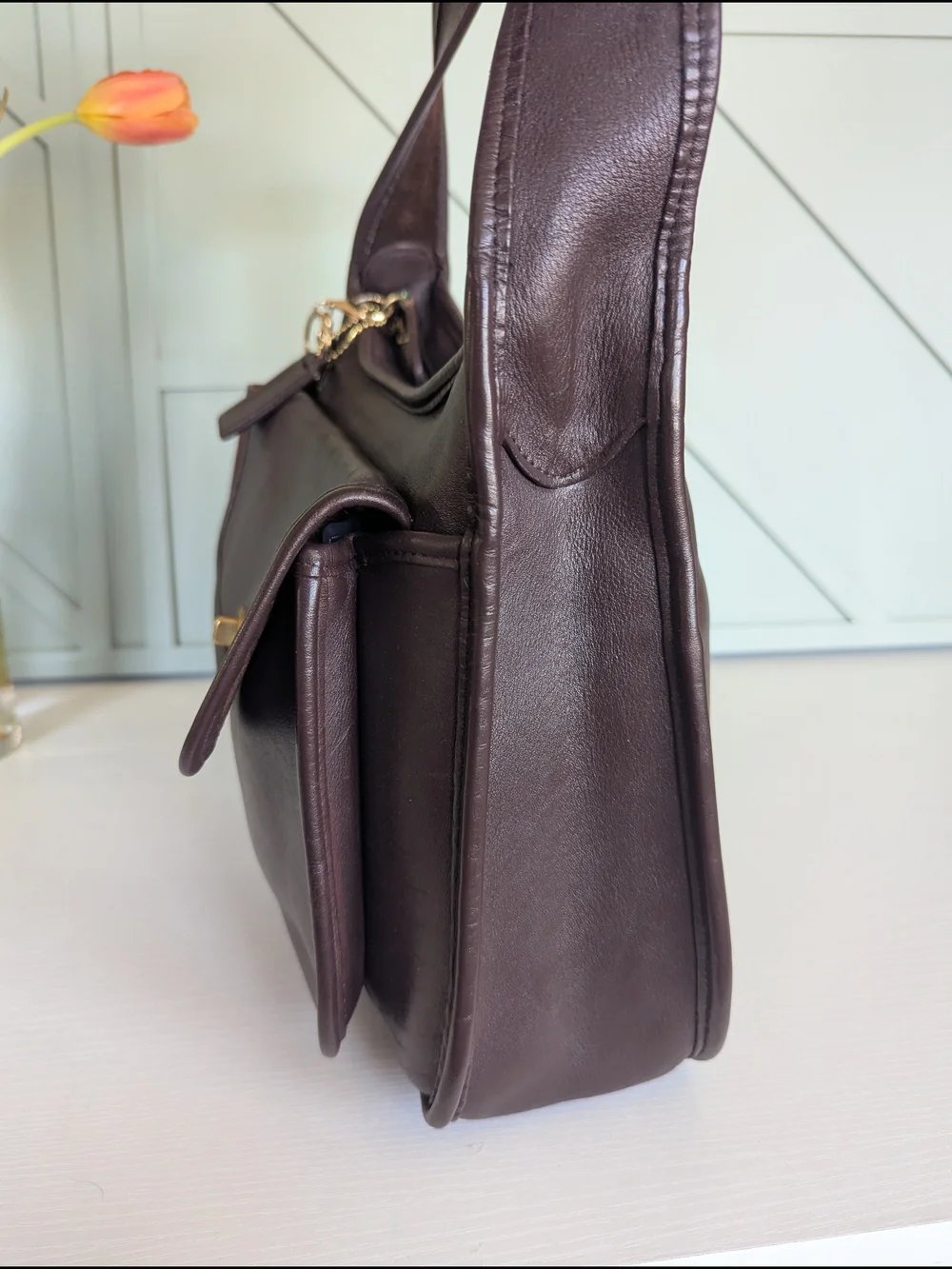 Vintage Coach Taft Bag, identified by style number 9980 Shoulder bag - Picture 4 of 10